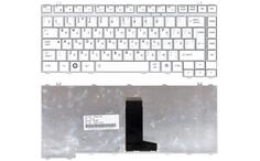 Клавиатура Toshiba Satellite (A200, A205, A300, A305, A400, A405, M200, M205, M300, M305, L200, L300, L305, L300D, L305D, L455, L450, L450D, L455D, Pro M200) SIlver, RU (вертикальный энтер)