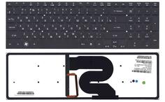 Клавиатура для ноутбука Acer Aspire 8951, 5951 с подсветкой (Light), Black, (No Frame) RU