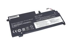 Аккумуляторная батарея для ноутбука Lenovo 01AV400 Thinkpad S2 13 Chromebook 11.4V Black 3685mAh OEM