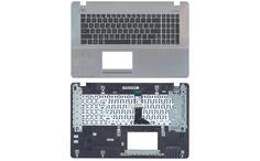 Клавиатура для ноутбука Asus (X750LN) Black, (Silver TopCase), RU