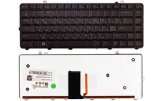 Клавиатура для ноутбука Dell Studio (15, 1555, 1557, 1558) с подсветкой (Light), Black, RU
