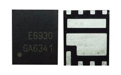Мосфет Alpha &amp; Omega AOE6930. Сдвоенный N-канальный, ассиметричный мосфет, 30V