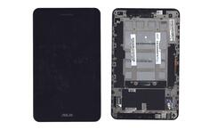 Матрица с тачскрином (модуль) для Asus PadFone mini Station черный с рамкой