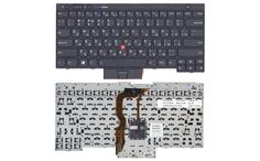 Клавиатура для ноутбука Lenovo ThinkPad (T430, T430I, X230, T530, L430, L530) с указателем (Point Stick) Black, Black Frame, RU