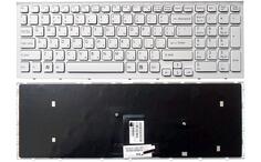 Клавиатура для ноутбука Sony Vaio (VPC-EB) White, (White Frame) RU