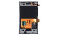 Матрица с тачскрином (модуль) для LG Optimus L3 E400 с рамкой черный Матрица с тачскрином (модуль) для LG Optimus L3 E400 с рамкой черный