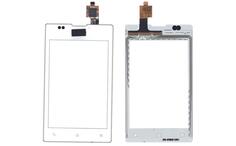 Тачскрін (Сенсорне скло) для смартфона Sony Xperia E / E Dual C1505, C1605 білий