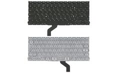 Клавиатура для ноутбука Apple MacBook Pro (A1425) с подсветкой (Light) Black, (No Frame), RU (вертикальный энтер)