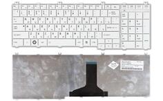Клавиатура Toshiba Satellite (C650, C650D, C655, C655D, C660, C660D, C670, C670D, L650, L650D, L655, L655D, L660, L660D, L665, L665D, L670, L670D, L675, L675D, L750, L750D, L755, L755D, L770, L770D, L775, L775D) White, RU