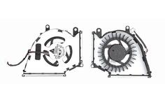 Вентилятор для ноутбука Samsung Q430, Q530 Q330 Q460 P330, 5V 0.40A 3-pin Brushless