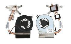 Система охлаждения для ноутбука HP 5V 0,4А 3-pin Delta, Presario CQ42, CQ72, G42, G62, G72 (AMD)