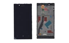 Матрица с тачскрином (модуль) для Nokia Lumia 720 черный с рамкой Матрица с тачскрином (модуль) для Nokia Lumia 720 черный с рамкой