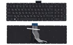 Клавіатура для ноутбука HP (15-BW 250 G6) Black з підсвіткою (Light), (No Frame) RU Клавіатура для ноутбука HP (15-BW 250 G6) Black з підсвіткою (Light), (No Frame) RU