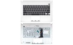 Клавиатура для ноутбука Asus (X301A) Black, (White TopCase), RU