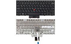 Клавиатура для ноутбука Lenovo ThinkPad Edge (E10, X100, X100E, X120E), с указателем (Point Stick) Black, Black Frame, RU