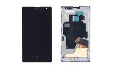 Матрица с тачскрином (модуль) для Nokia Lumia 1020 с рамкой черный Матрица с тачскрином (модуль) для Nokia Lumia 1020 с рамкой черный