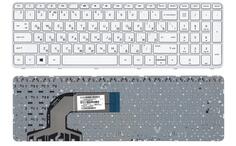 Клавиатура для ноутбука HP Pavilion (15-e) White, (White Frame) RU