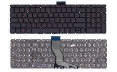 Клавіатура для ноутбука HP Pavilion (15-ab) Black с красной подсветкой (Red Light), (No Frame) RU