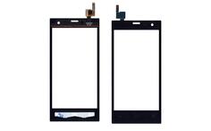 Тачскрін (Сенсорное стекло) для смартфона Highscreen Zera S чорний
