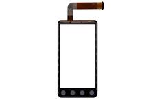 Тачскрін (Сенсорне скло) для смартфона HTC Evo 3D G17 чорний