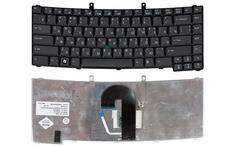 Клавиатура для ноутбука Acer TravelMate 6410, 6452, 6460, 6490, 6492, 6493, 6552, 6592 с указателем (Point Stick) Black, RU