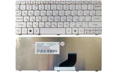 Клавиатура для ноутбука Acer Aspire One 521, 522, 532, 532H, 533, D255, D255E, D257, D260, D270, Happy, Happy2, eMachines 350, 355, em350, em355, Gateway LT21, LT27, LT28, Packard Bell NAV50, Dot S2, Dot SE, Dot SC, Dot SE3, PAV80 White RU