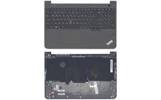 Клавиатура для ноутбука Lenovo Thinkpad (S5-531) с указателем (Point Stick) Black, с подсветкой (Light), Black, (Black TopCase), RU