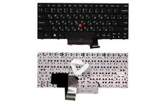 Клавиатура для ноутбука Lenovo ThinkPad Edge (E220S), с указателем (Point Stick) Black, (Black Frame), RU