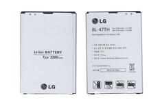 Аккумуляторная батарея для смартфона LG BL-47TH D838 G Pro 2 3.8V Silver 3200mAh 12.2Wh