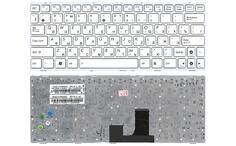 Клавиатура для ноутбука Asus EEE PC (1005HA, 1008HA) White, (White Frame) RU