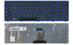 Клавиатура для ноутбука Lenovo IdeaPad (B570, V570, Z570, Z575) Black, (Blue Frame), RU Клавиатура для ноутбука Lenovo IdeaPad (B570, V570, Z570, Z575) Black, (Blue Frame), RU