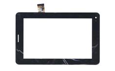 Тачскрін (Сенсорне скло) TPC1219 VER1.0 для планшета Megafon Login 2. 118mm x 193mm чорний