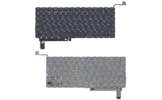 Клавиатура для ноутбука Apple MacBook Pro (A1286) (2011, 2012 года) с подсветкой (Light), Black, (No Frame), с (SD), RU (вертикальный энтер)