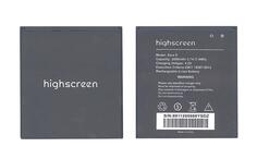 Аккумуляторная батарея для смартфона Highscreen Zera S 3.7V Black 2000mAh 7.4Wh