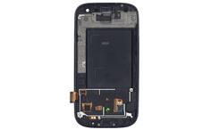 Матриця з тачскріном (модуль) для Samsung Galaxy S3 GT-I9300 чорний із рамкою