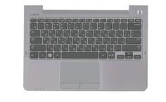 Клавиатура для ноутбука Samsung (NP530U3B) Black, (Gray TopCase), RU