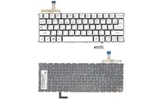 Клавиатура для ноутбука Acer Aspire S7-191, S7-391, S7-392 с подсветкой (Light), Silver, (No Frame) RU