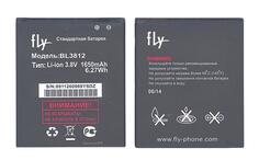Аккумуляторная батарея для смартфона Fly BL3812 IQ4416/Era Life 5 3.8V Black 1650mAh 6.27Wh