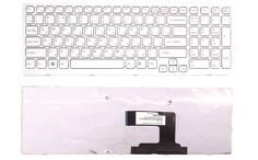Клавиатура для ноутбука Sony Vaio (VPC-EL) White, (White Frame), RU