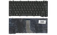 Клавиатура для ноутбука Toshiba Satellite (A600, T130, T135, U400, U405, U500, U505, Portege M800, M900) Black, RU (вертикальный энтер)