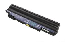 Усиленная аккумуляторная батарея для ноутбука Acer AL10A31 Aspire One D255 11.1V Black 6600mAh OEM