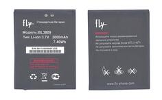 Аккумуляторная батарея для смартфона Fly BL3809 IQ458 Evo Tech 2/IQ459 Quad Evo Chic 2 3.7V Black 2000mAh 7.4Wh