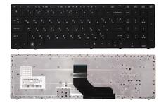Клавиатура для ноутбука HP ProBook 6560b, 6565b, 6570B, 6575B, Elitebook 8560p, 8570p Black, (Black Frame) RU