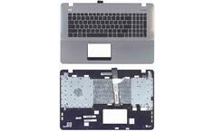 Клавиатура для ноутбука Asus (X751) Black, (Silver TopCase), RU