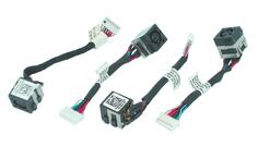 Розʼєм живлення для ноутбука Dell Latitude E4200 з кабелем HY-DE017 5 см