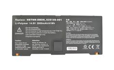 Аккумуляторная батарея для ноутбука HP Compaq HSTNN-DB0H ProBook 5330M 14.8V Black 2800mAh OEM