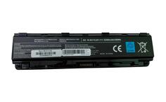 Акумуляторна батарея для ноутбука Toshiba PA5024U Satellite C800 10.8V Black 5200mAh OEM