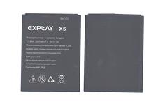 Аккумуляторная батарея для смартфона Explay X5 3.7V Black 2000mAh 7.4Wh