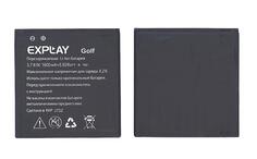 Аккумуляторная батарея для Explay Golf 3.7V Black 1600mAh 5.92Wh