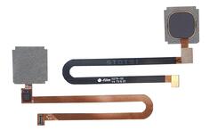 Шлейф со сканером отпечатка пальца для Xiaomi Mi 5S Plus черный